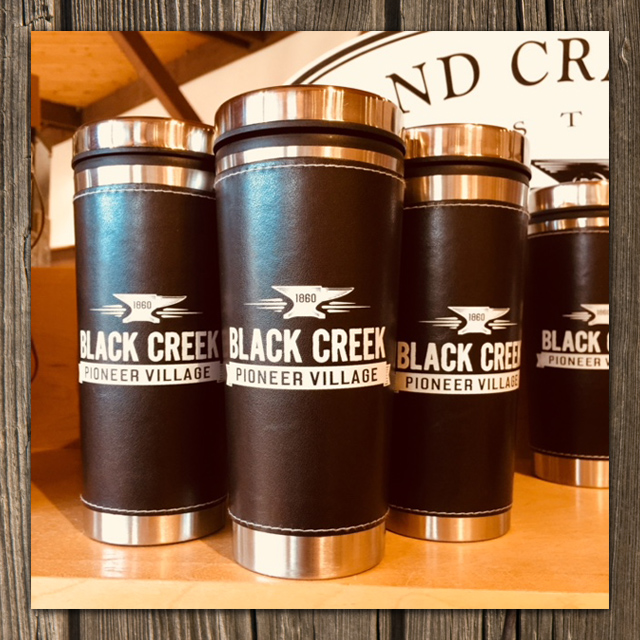 Black Creek travel mugs