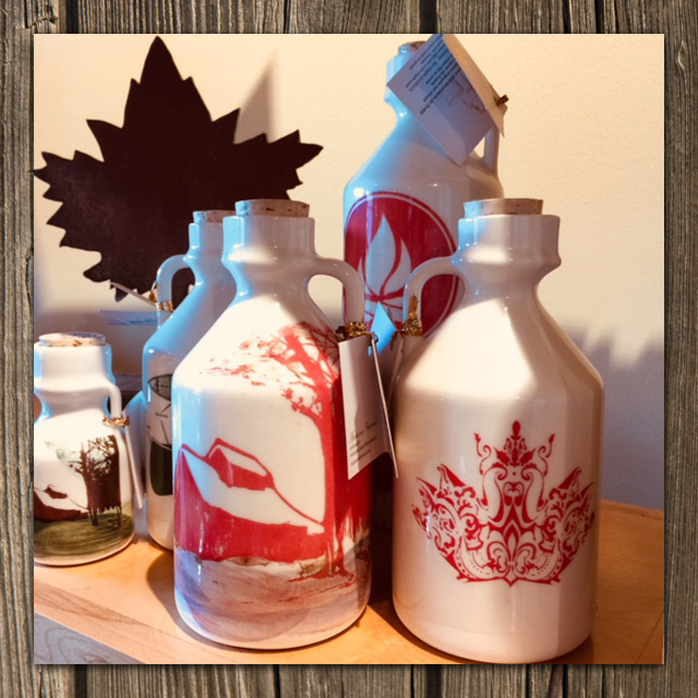 hand painted jugs