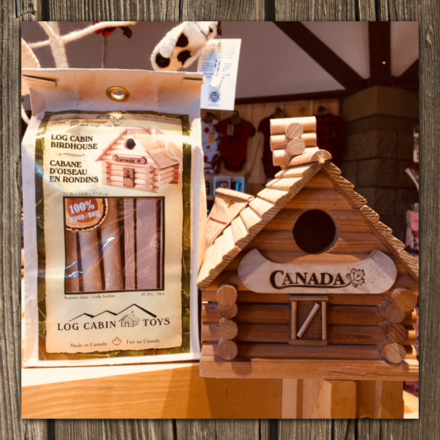 log cabin toy