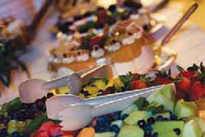 Deserts on a buffet table at a social event at The Village at Black Creek