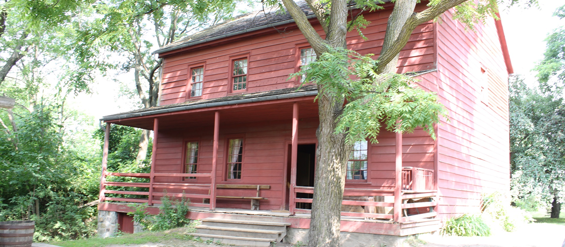 The Daniel Stong second house at Black Creek Pioneer Village