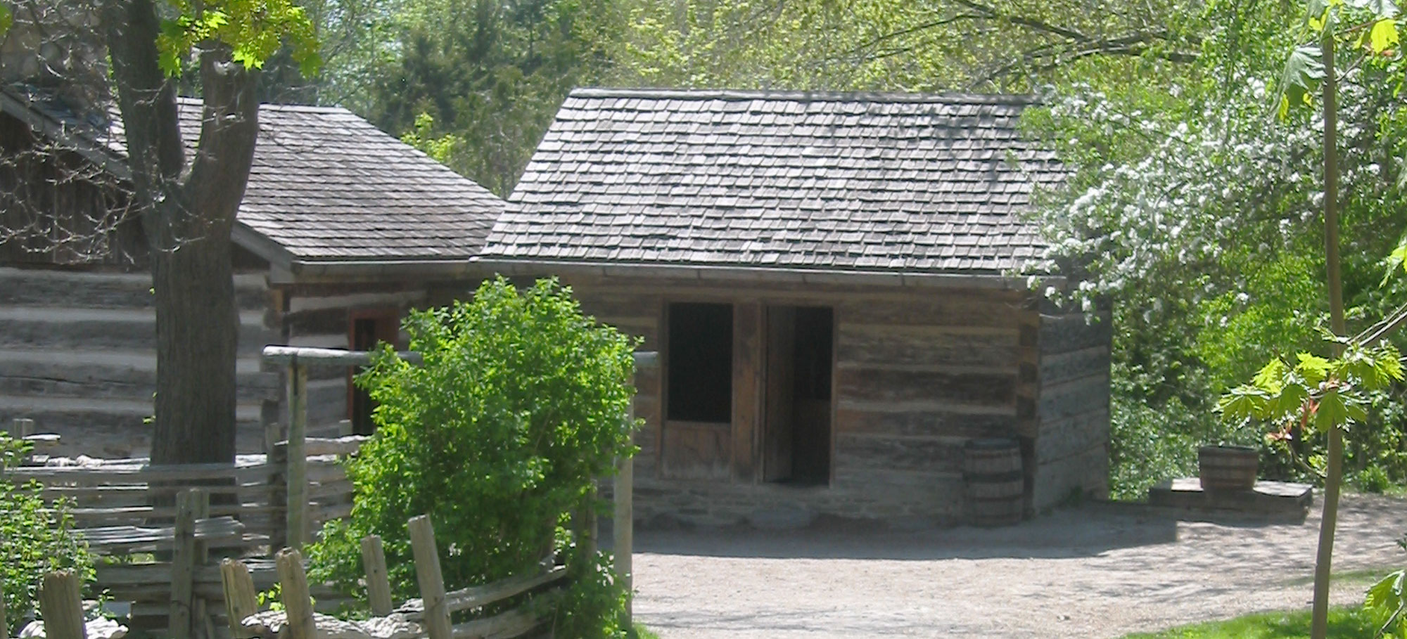 Daniel Stong smokehouse at The Village at Black Creek