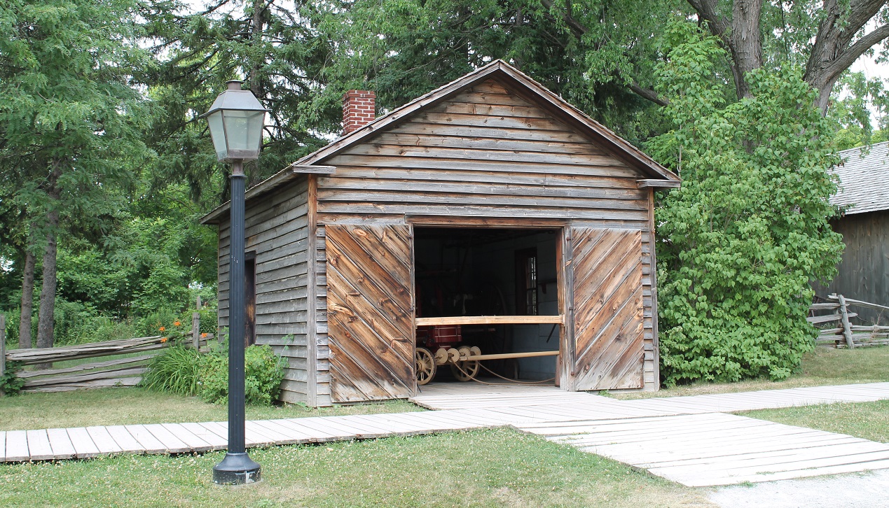 the fire house at The Village at Black Creek