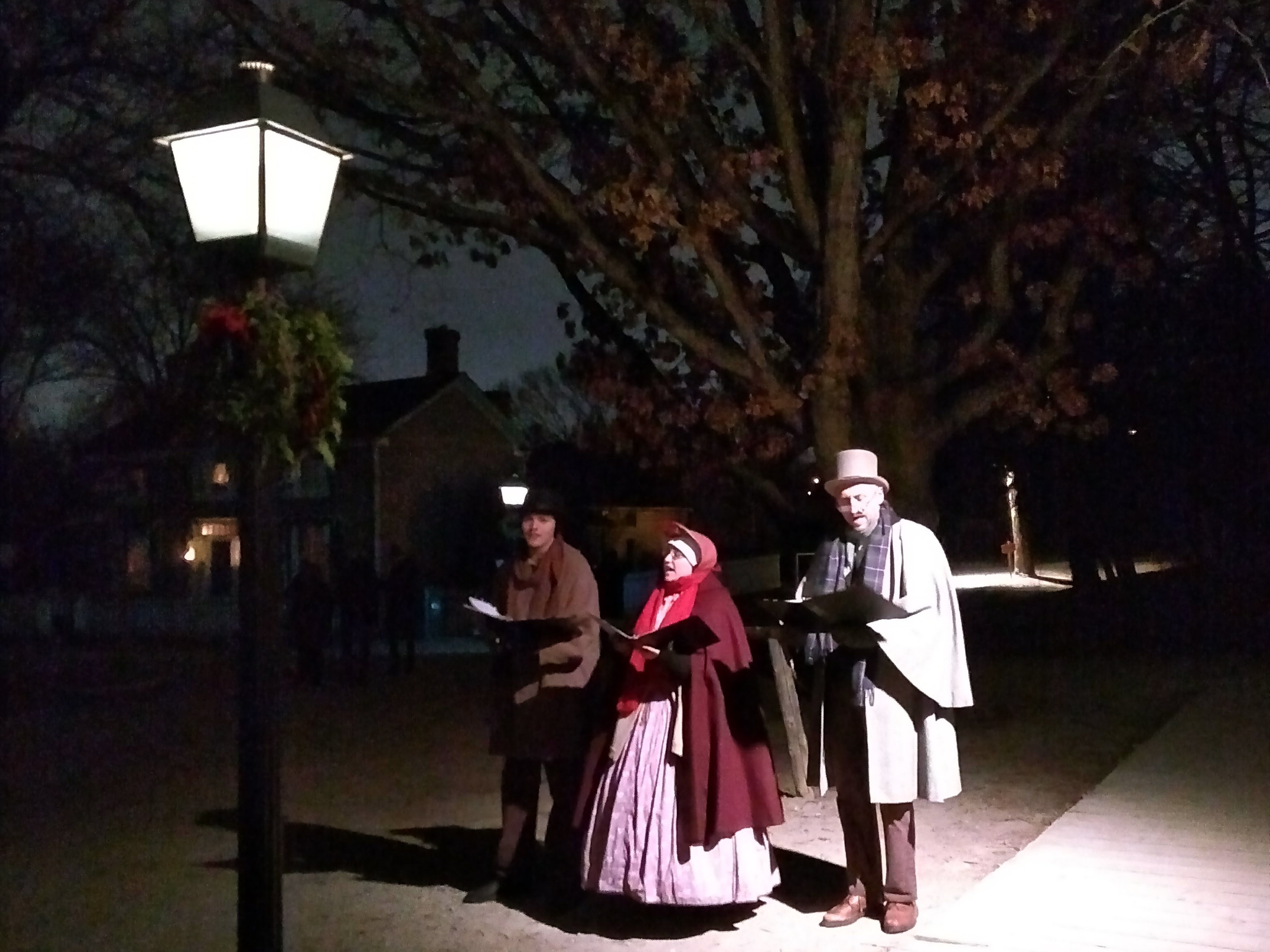 Pioneer carolers at Black Creek Pioneer Village