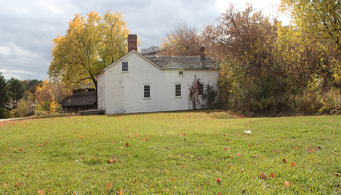 heritage house on the Village at Black Creek north property