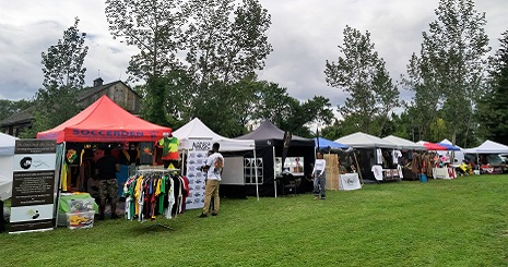 RastaFest vendors at Black Creek north property