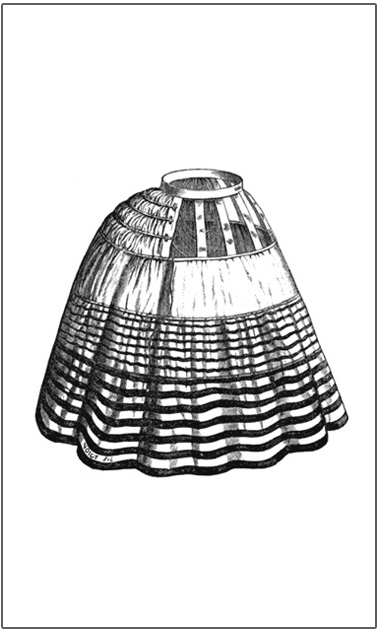 19th century drawing of a Balmoral design