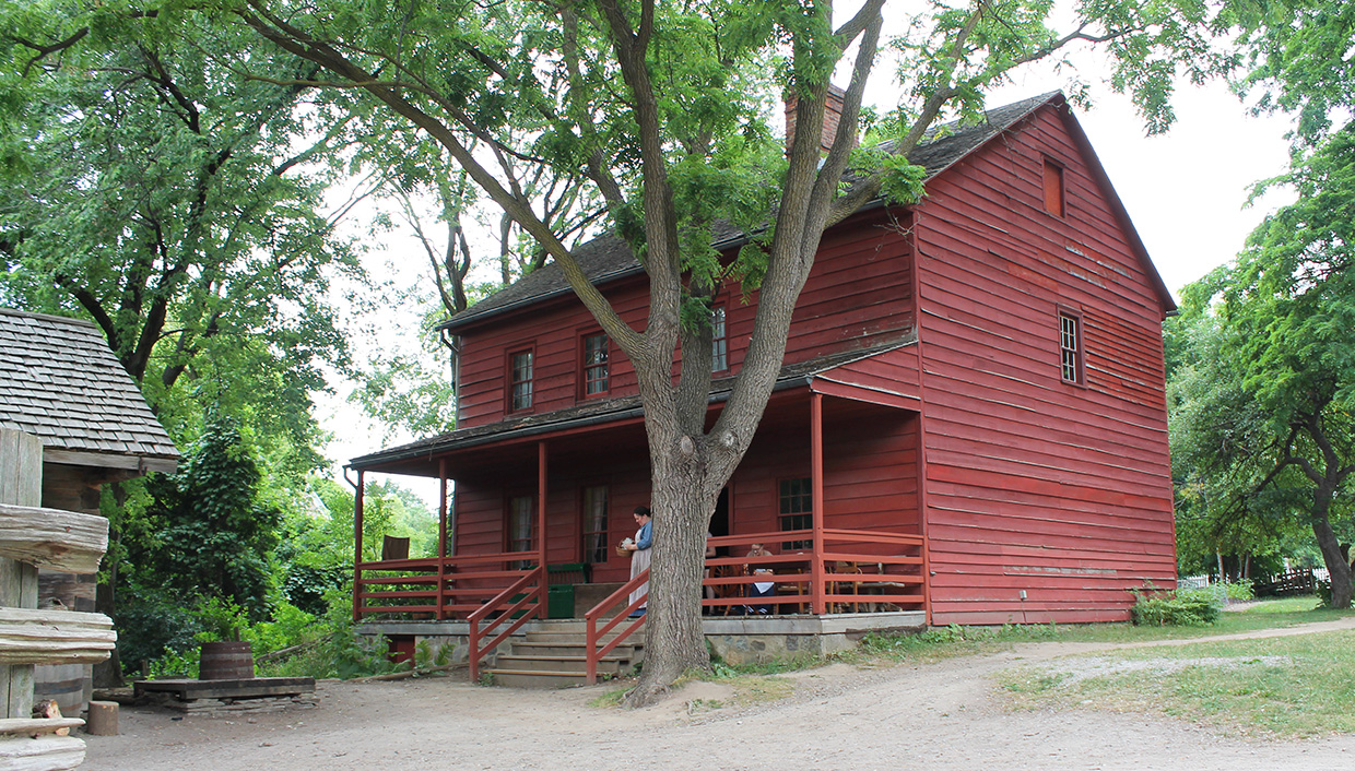 Stong family second house at Black Creek Pioneer Village