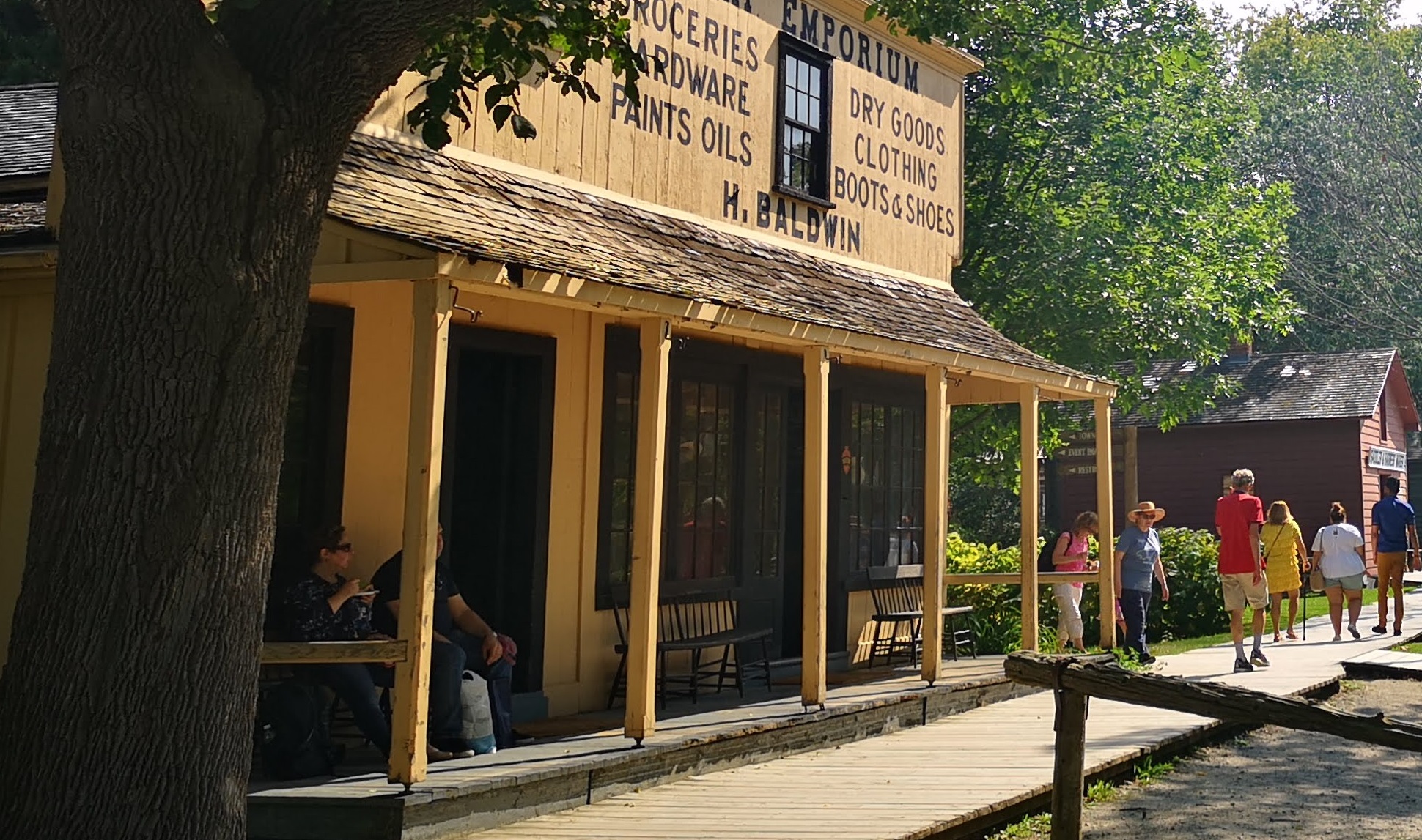 visitors enjoy self-guided weekend tour of Black Creek Pioneer Village