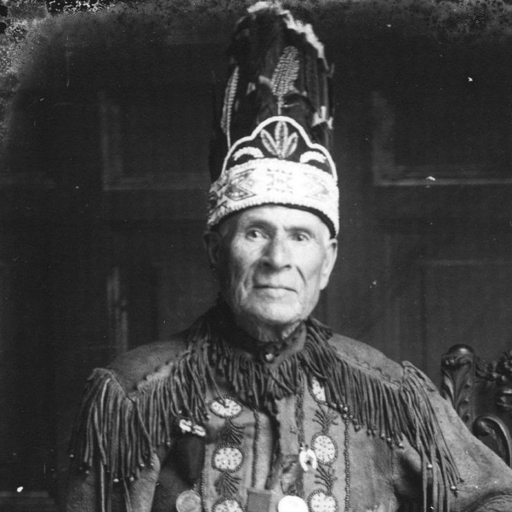 black and white photograph of Frederick Ogilvie Loft