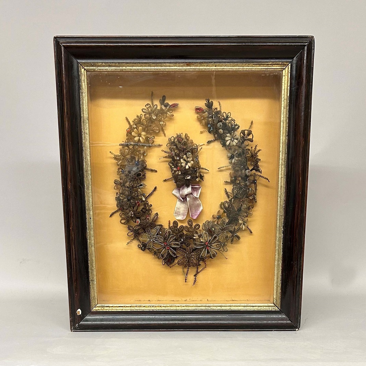 a hair wreath