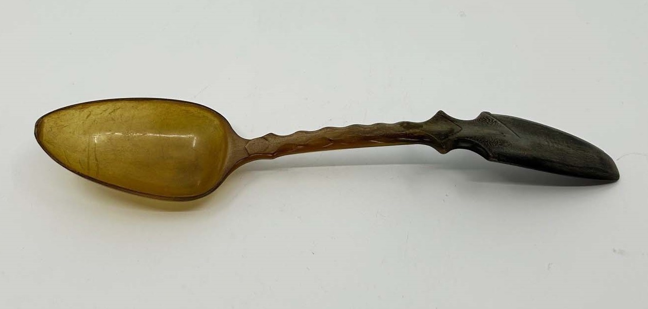 a horn spoon