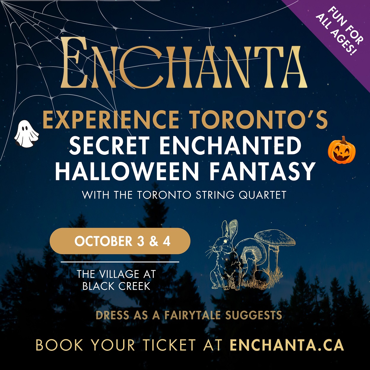 step into a world of fantasy at the Enchanta Village event