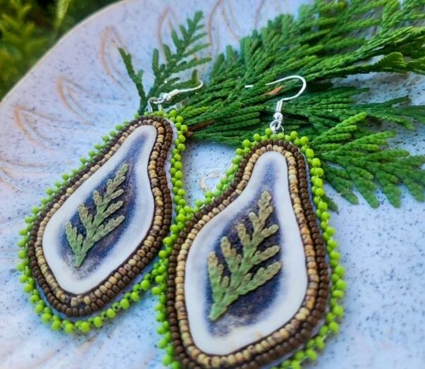 First Saturday at the Village July - Indigenous artisan, Tanya Gluvakov
