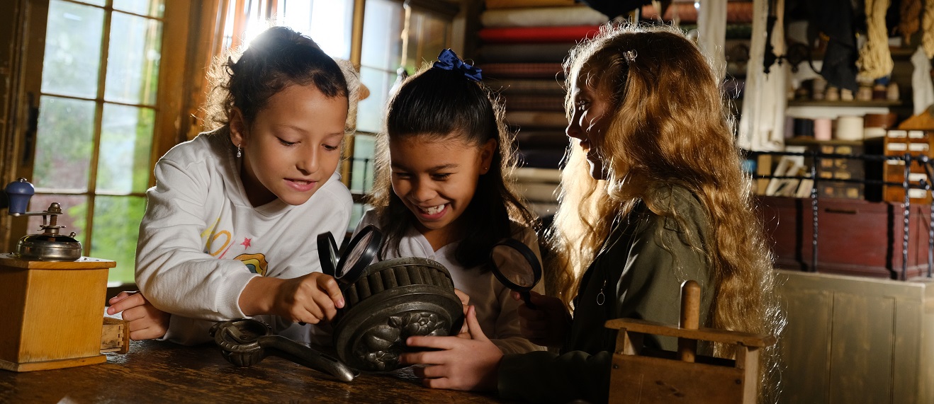 summer camps discover historic artifacts at the Laskay Emporium at The Village at Black Creek