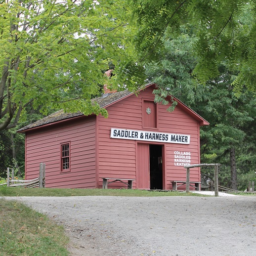 Donate 1 the Saddle and Harness Maker shop at The Village at Black Creek