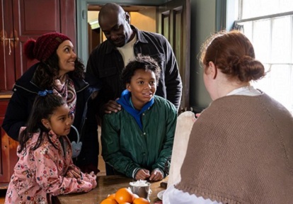 home school students and their parents enjoy harvest season festivities at the Village at Black Creek